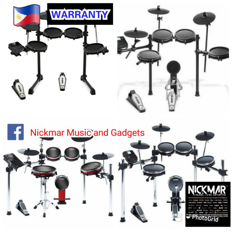 Alesis Turbo mesh Alesis Nitro alesis Surge crimson 2 mesh kit e drums