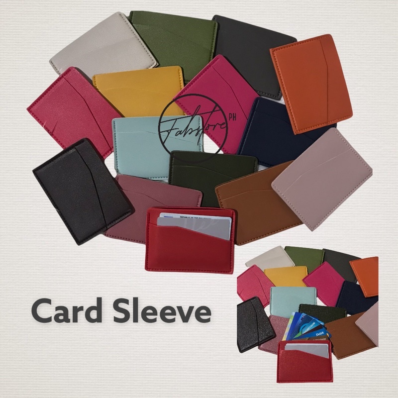 Personalized Slim Card Holder Shopee Philippines