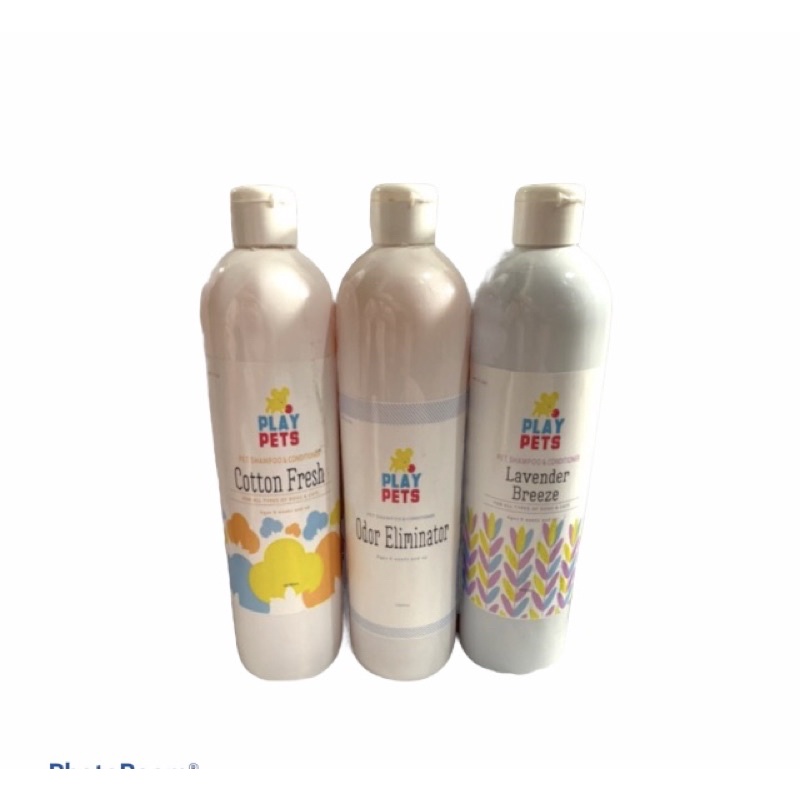 Play Pets shampoo & Conditioner in 5 Scents 1liter Shampoo Shopee