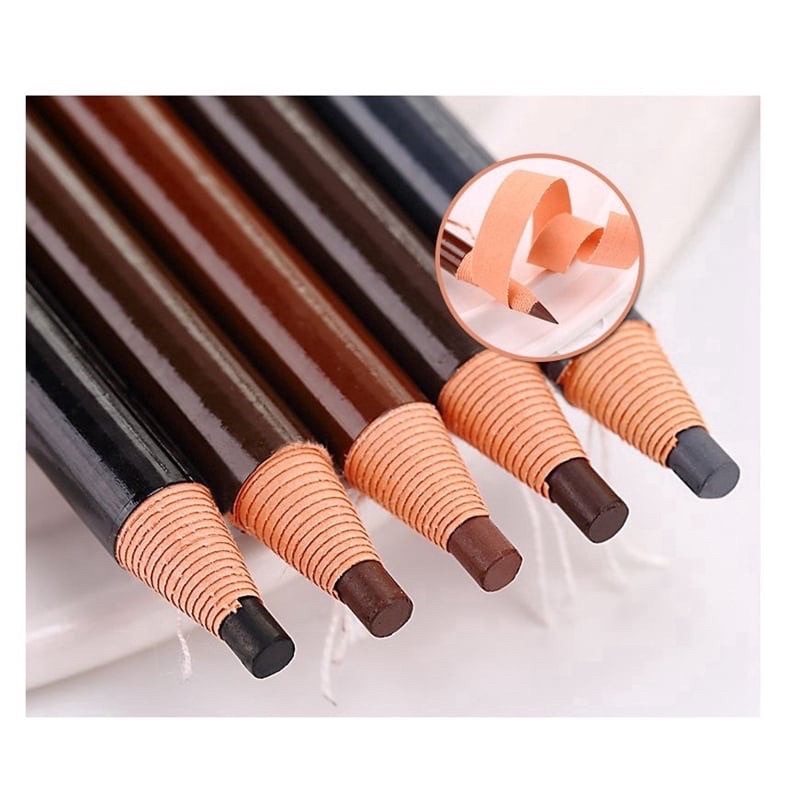 Eyebrow 1818 Yarn Eyebrow Pencil Colored Soft Cosmetic Art Eyebrow
