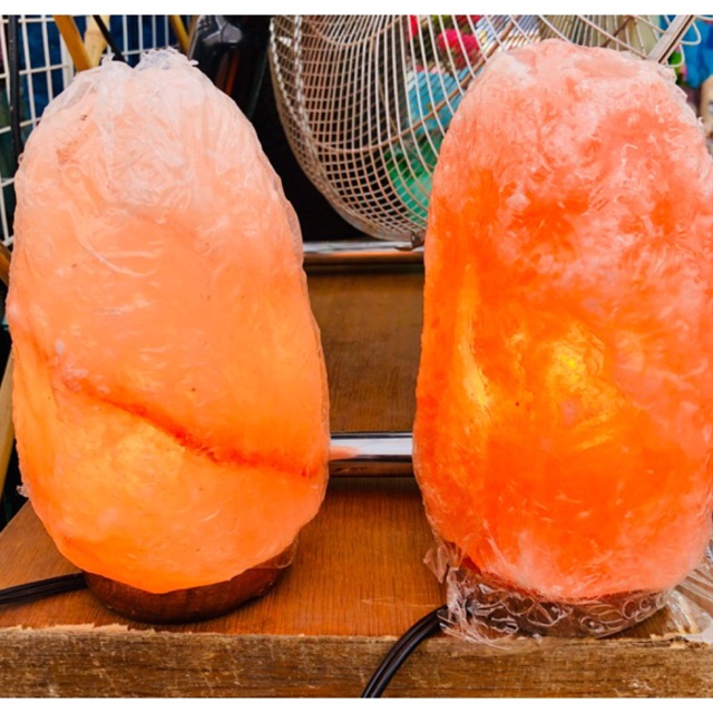 Authentic Himalayan Salt Lamp from Khewra Salt Mine Pakistan 2.5KG with