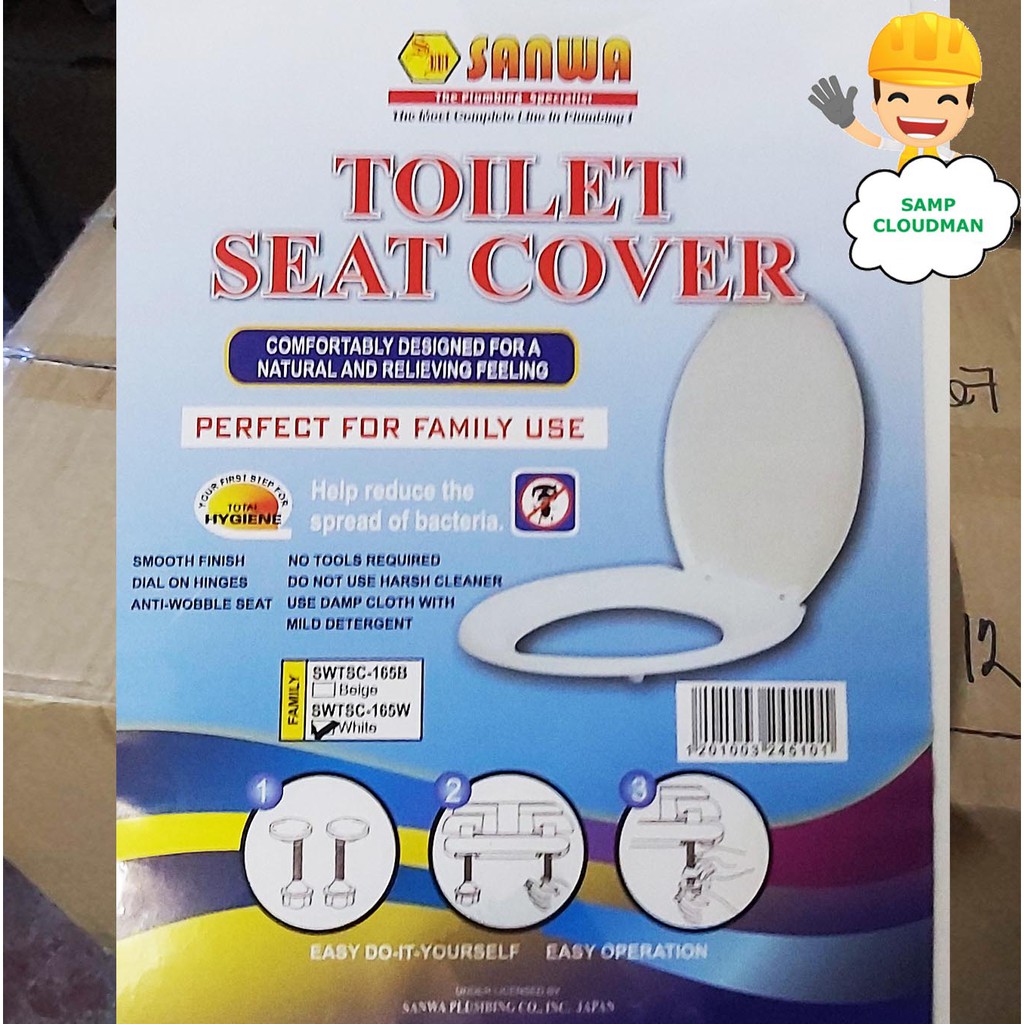 Sanwa / Avant Universal Toilet Seat Cover Japan Watercloset Toilet Seat