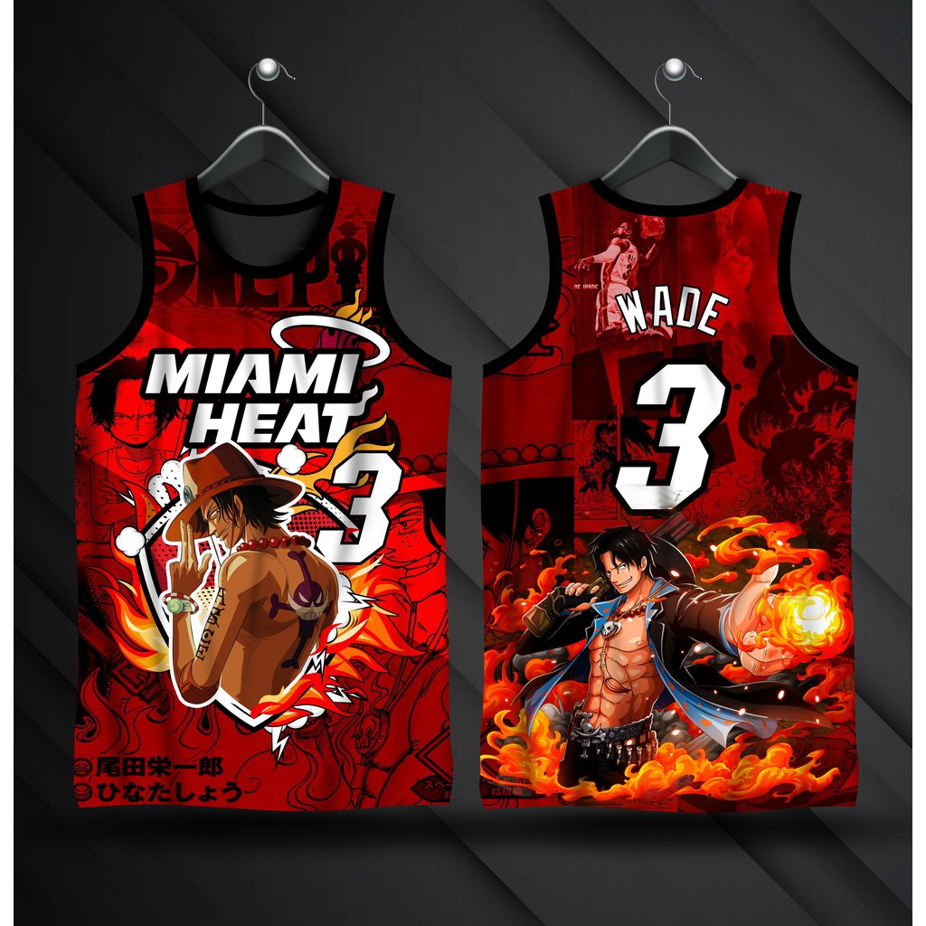 One Piece LUFFY Anime Full Sublimation Basketball Jersey