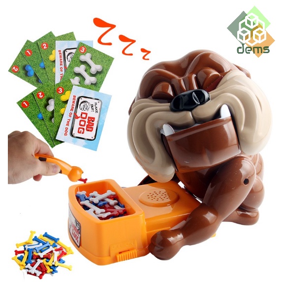 BAD DOG STEALING BONE SHOCKER SCARY PRANK ACTION GAME TOYS FOR KIDS