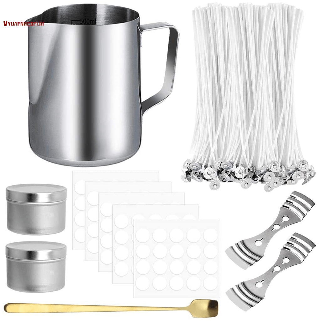206PCS Candle Making Kit DIY Candle Making Tool Stainless Steel Wax Shopee Philippines