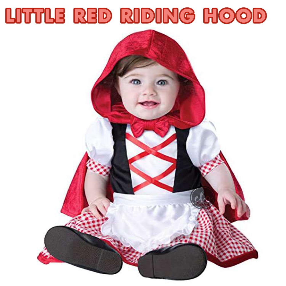 Little Red Riding Hood Costume Pictorial Costume Halloween Costume for