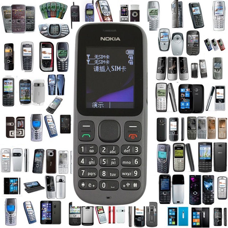 For Unlocked Legit Nokia100 2G GSM Single SIM FM radio Cheap Celluar