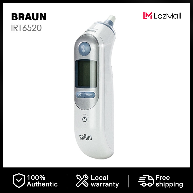 Braun IRT6520 Thermometer Thermoscan 7 Ear themometer digital Shopee