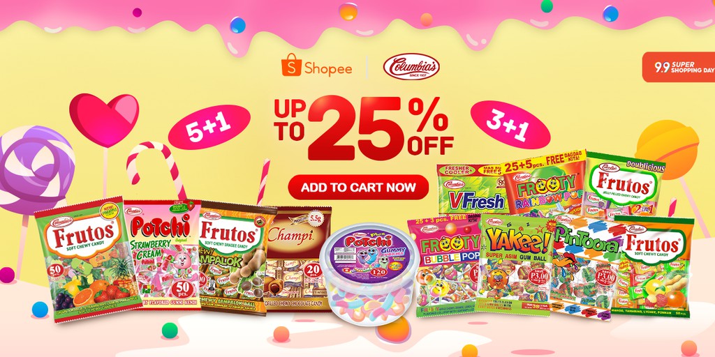Columbia Candies, Online Shop Shopee Philippines