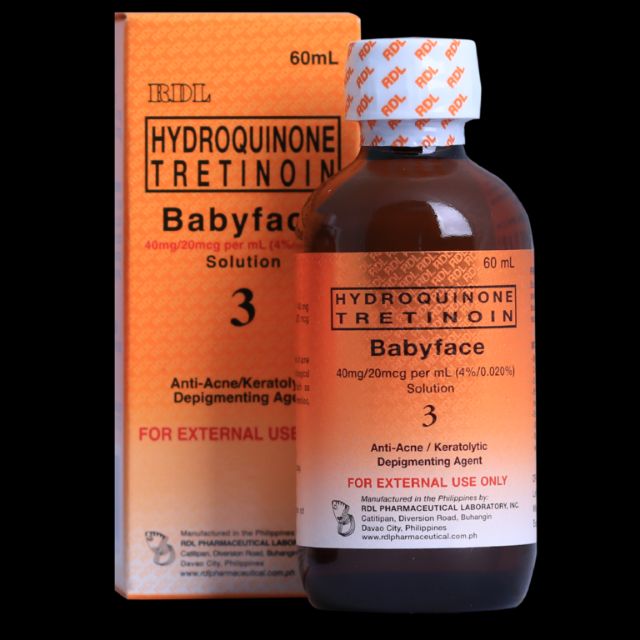 RDL Babyface Astringent Hydroquinone+Tretinoin 3 Shopee