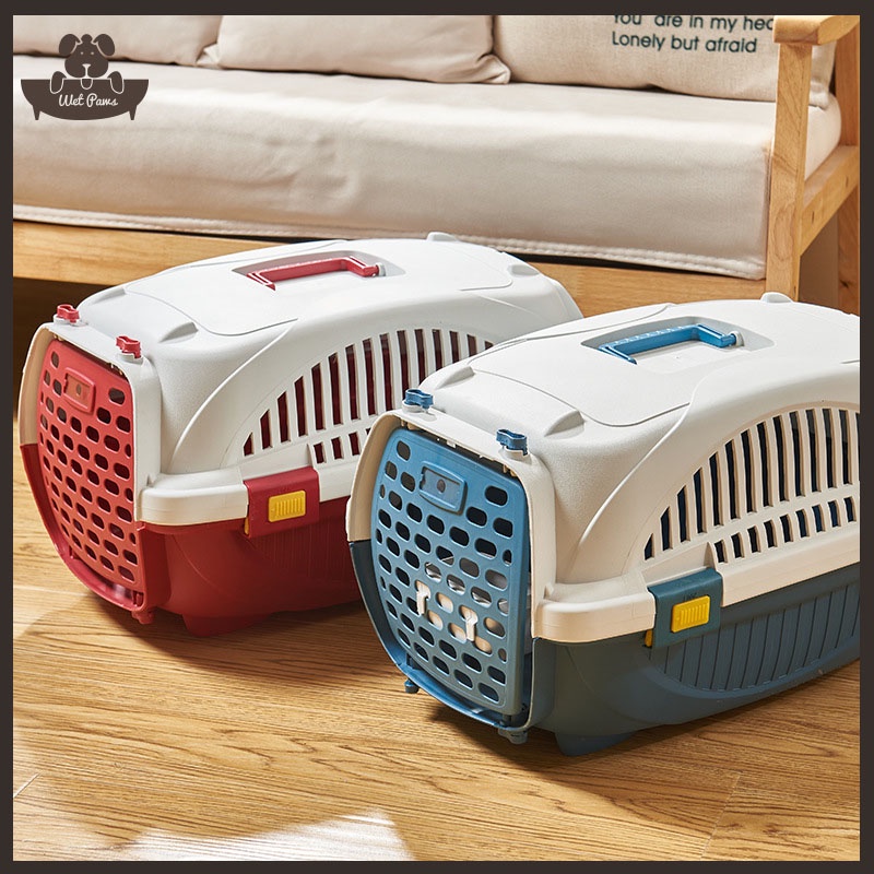 Pet carrier travel cage dog cat crates airline approved