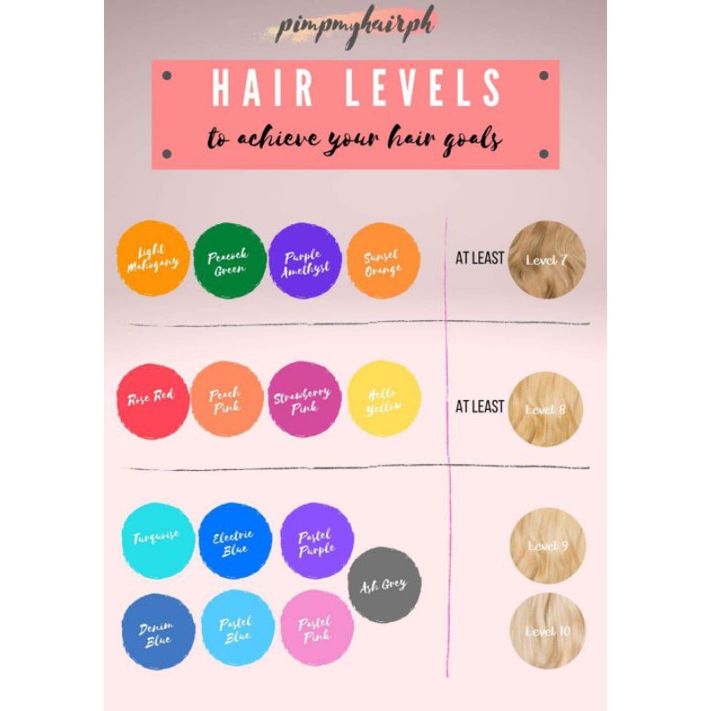 Unicorn Dream Hair Color by KLEUR PIMP MY HAIR PH Shopee Philippines