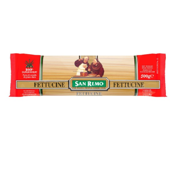 San Remo Fettuccine Pasta 500g Shopee Philippines