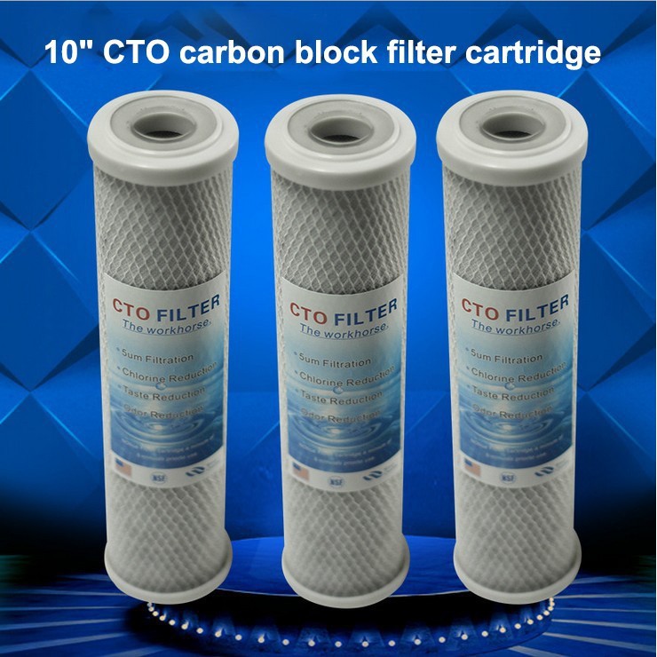 5 micron 10" CTO carbon block filter cartridge Shopee Philippines