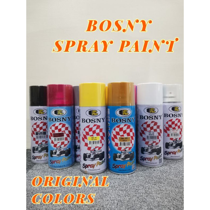 Bosny Original Spray Paint Shopee Philippines