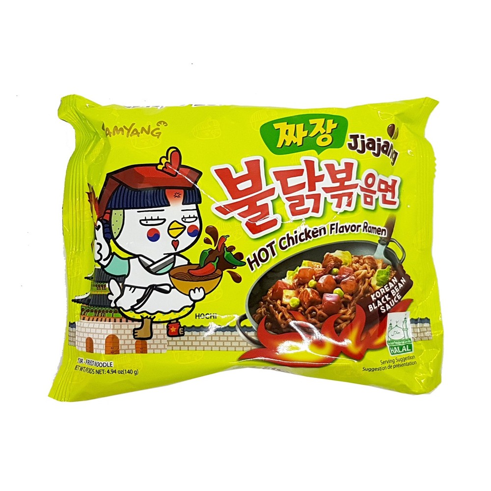 SAMYANG Buldak Jjajang Spicy Ramen Black Bean Roasted Chicken Ramen