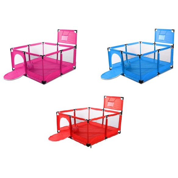 Big Size Square Folding Baby Play yard Plastic Baby Playpen Shopee