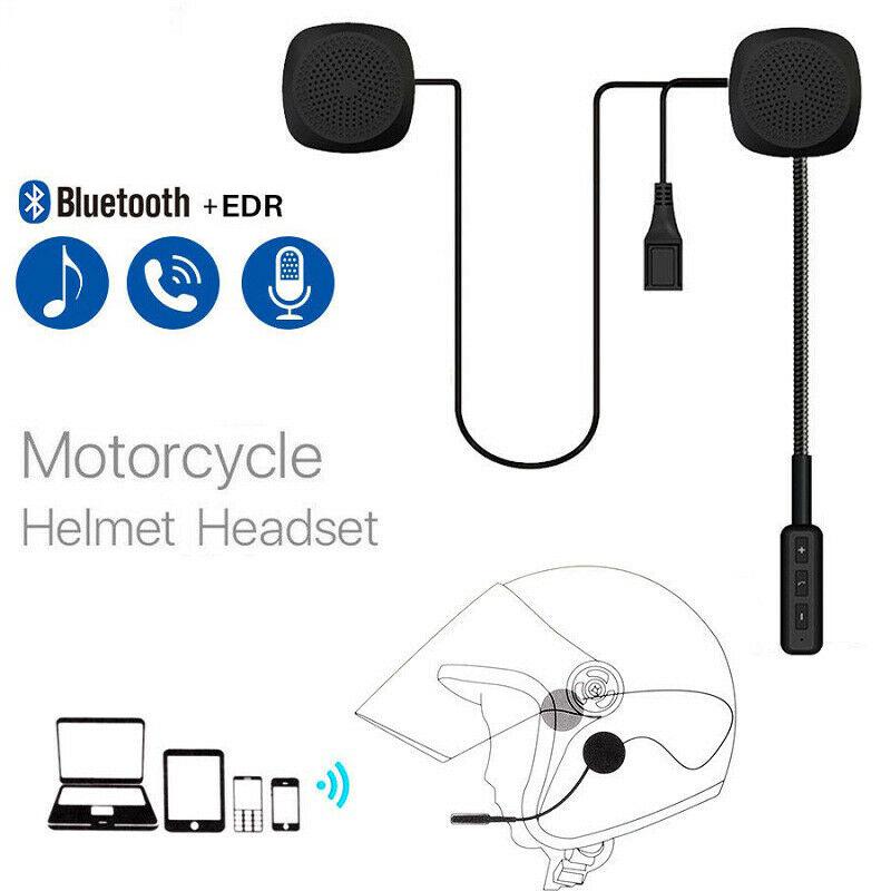 Helmet Bluetooth Headphones Compatible with most Motorcycle Helmets