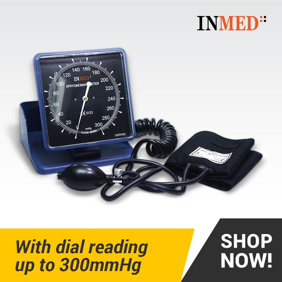 bp apparatus Aneroid Sphygmomanometer Inmed Desk/Wall Type BP Apparatus