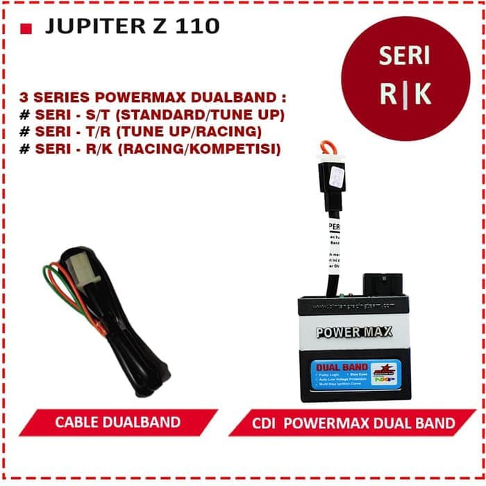 Cdi Brt Power Max Dual Band Rk St Tr (Jupiter Z 110 Cc) | Shopee Philippines
