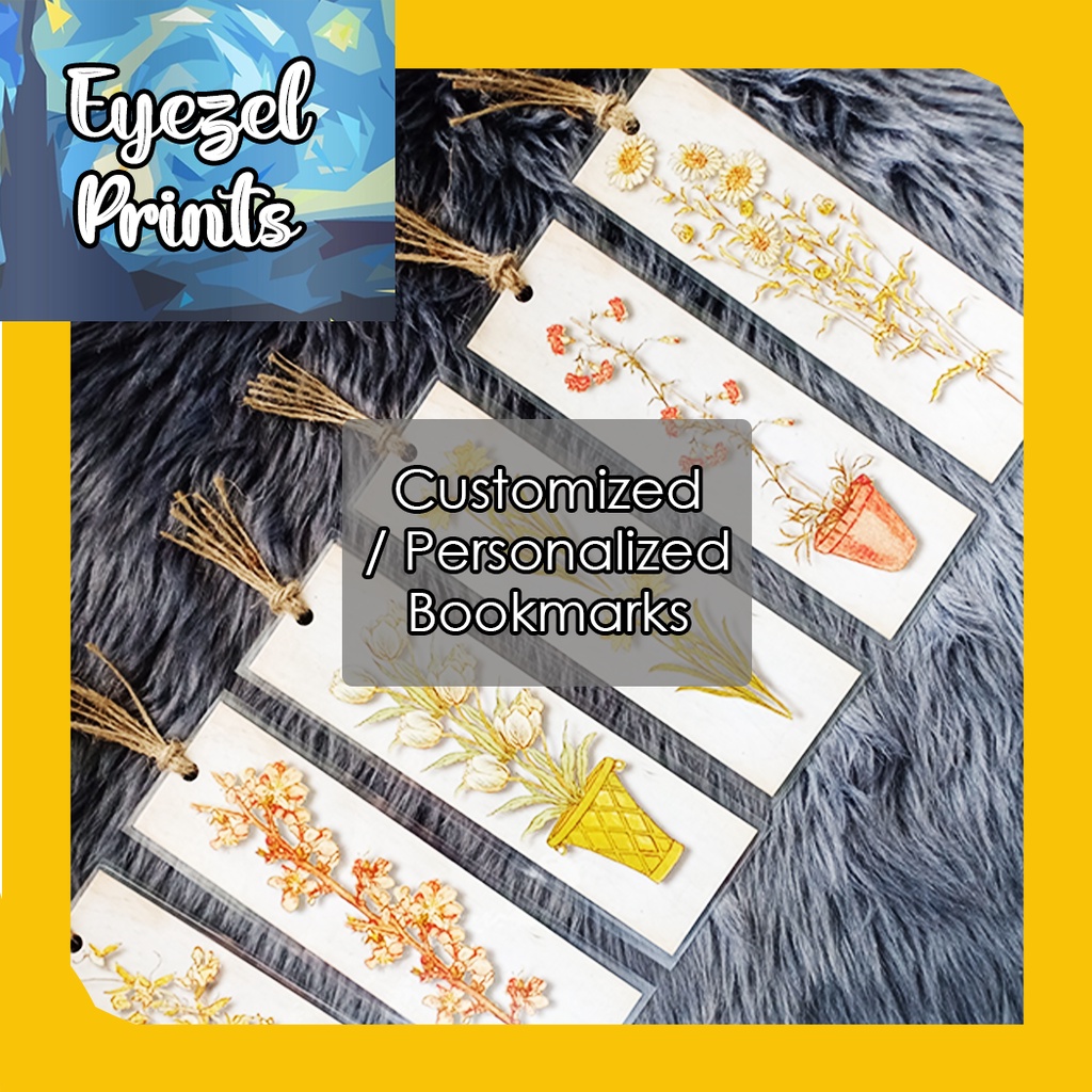 Customized / Personalized Bookmarks Shopee Philippines