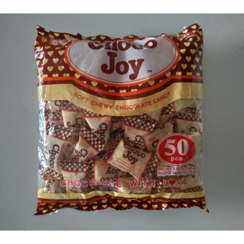 Choco Joy Soft Chewy Chocolate Candy 50pcs Shopee Philippines
