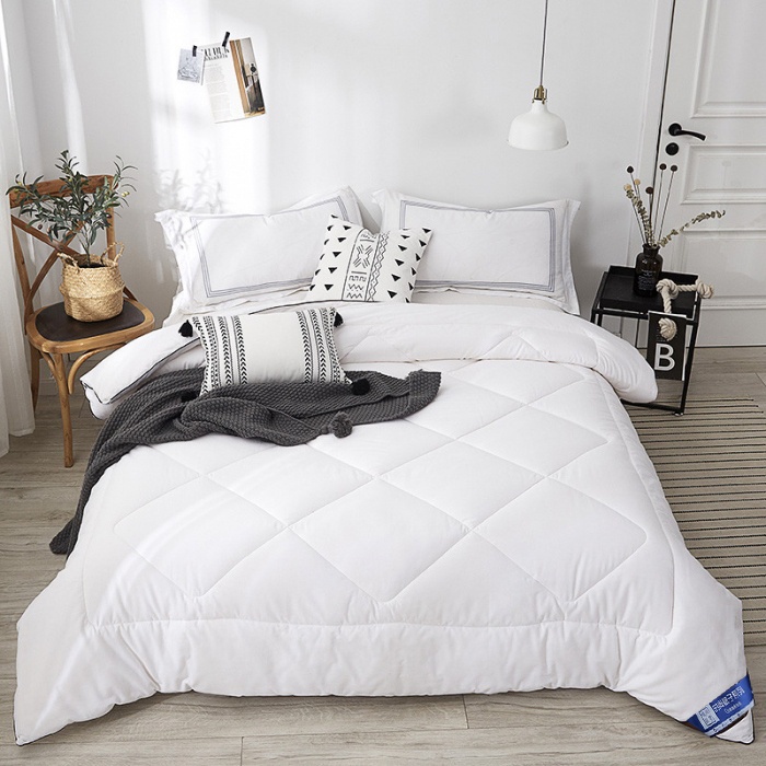Kumot Comforter plain White Duvet Filler Single Twin Queen King Quilts