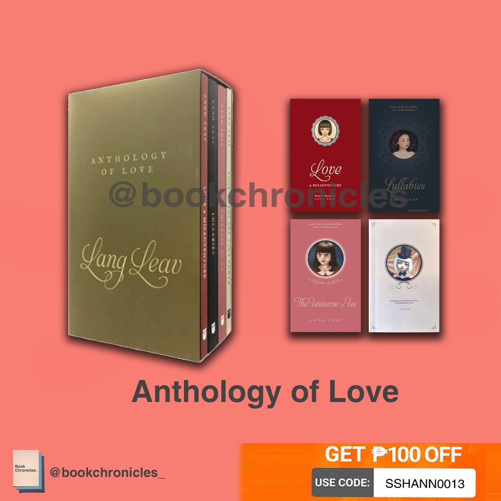 Lang Leav Books (Anthology of Love, Sad Girls, Memories) ORIGINAL
