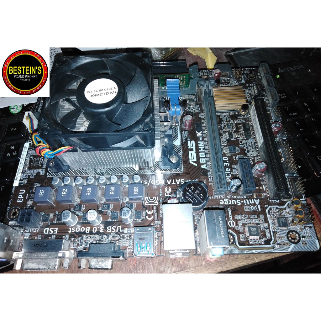 AMD A107700K Processor + Asus A68HMK Motherboard