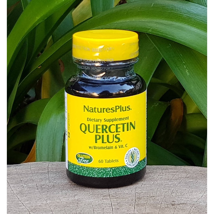 Nature's Plus Quercetin Plus with Bromelain and Vitamin C 90 Tablets