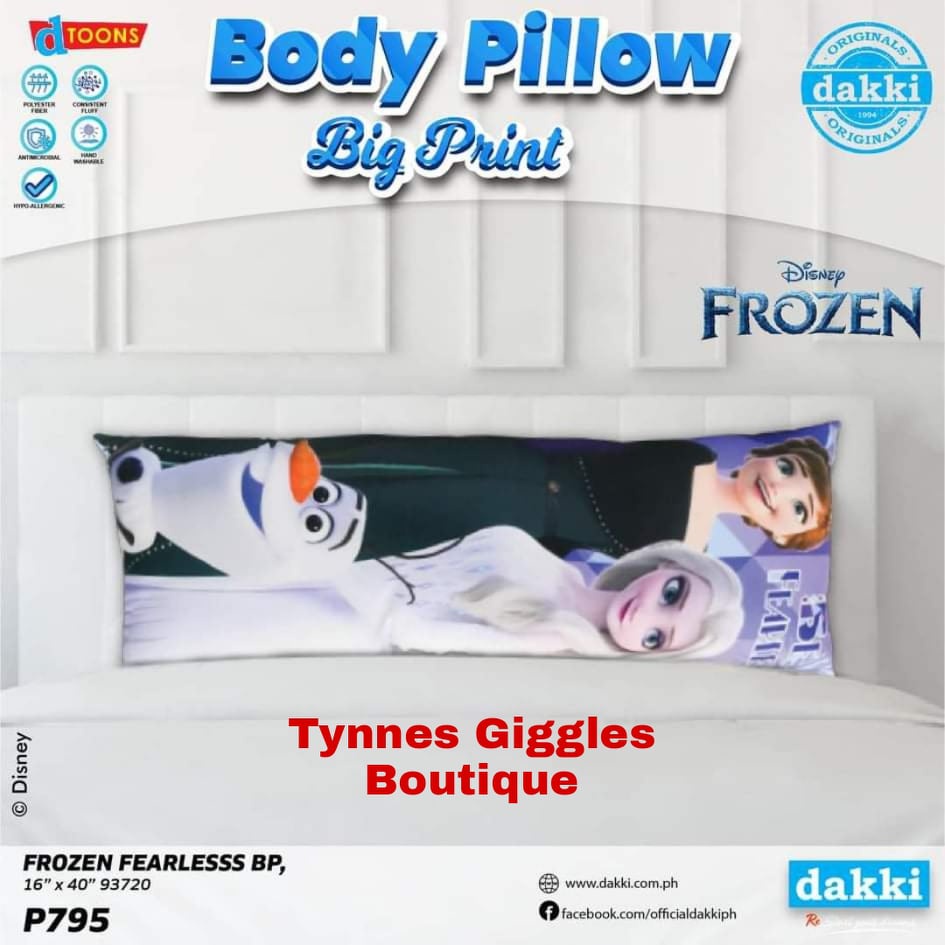 "16x40" Dakki Body Pillow FROZEN Shopee Philippines