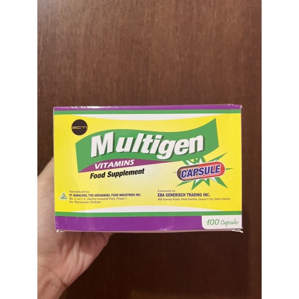 MULTIGEN, MULTIVITAMINS FOR ADULT Shopee Philippines