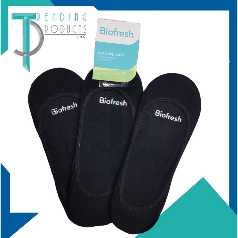 BioFresh Ladies Socks, Ladies Cotton Ankle Casual Socks, 3 Pairs/ Pack