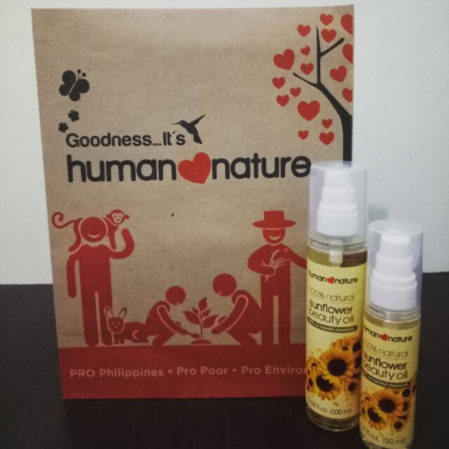 Human Nature Sunflower Beauty Oil Shopee Philippines