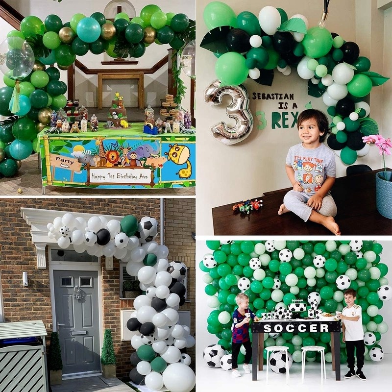 2023 Football Theme Balloon Set World Cup Qatar Ball Game Party 12 Inch
