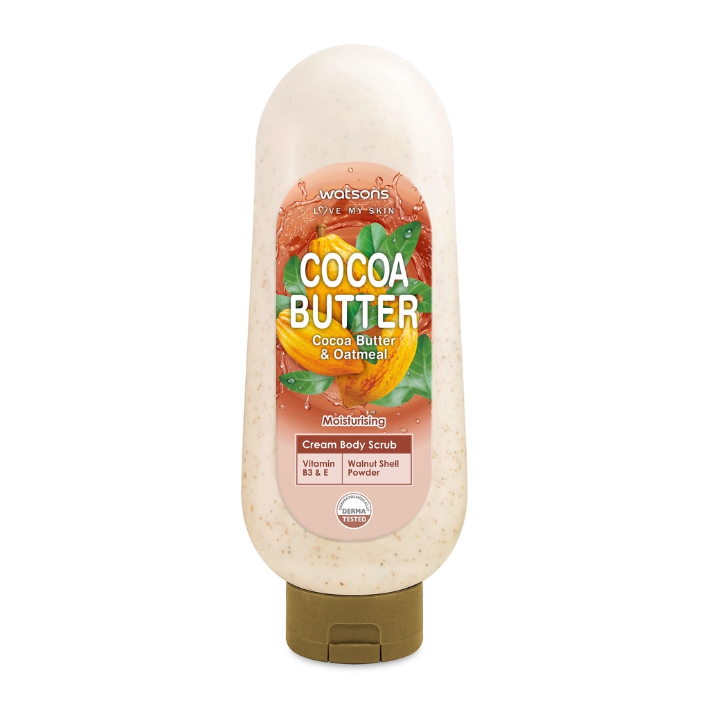 Watsons Deep Moisturising Body Scrub Cocoa Butter 535ml Shopee Philippines