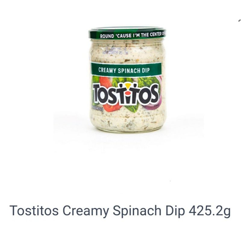 Tostitos Creamy Spinach Dip 425.2g Shopee Philippines