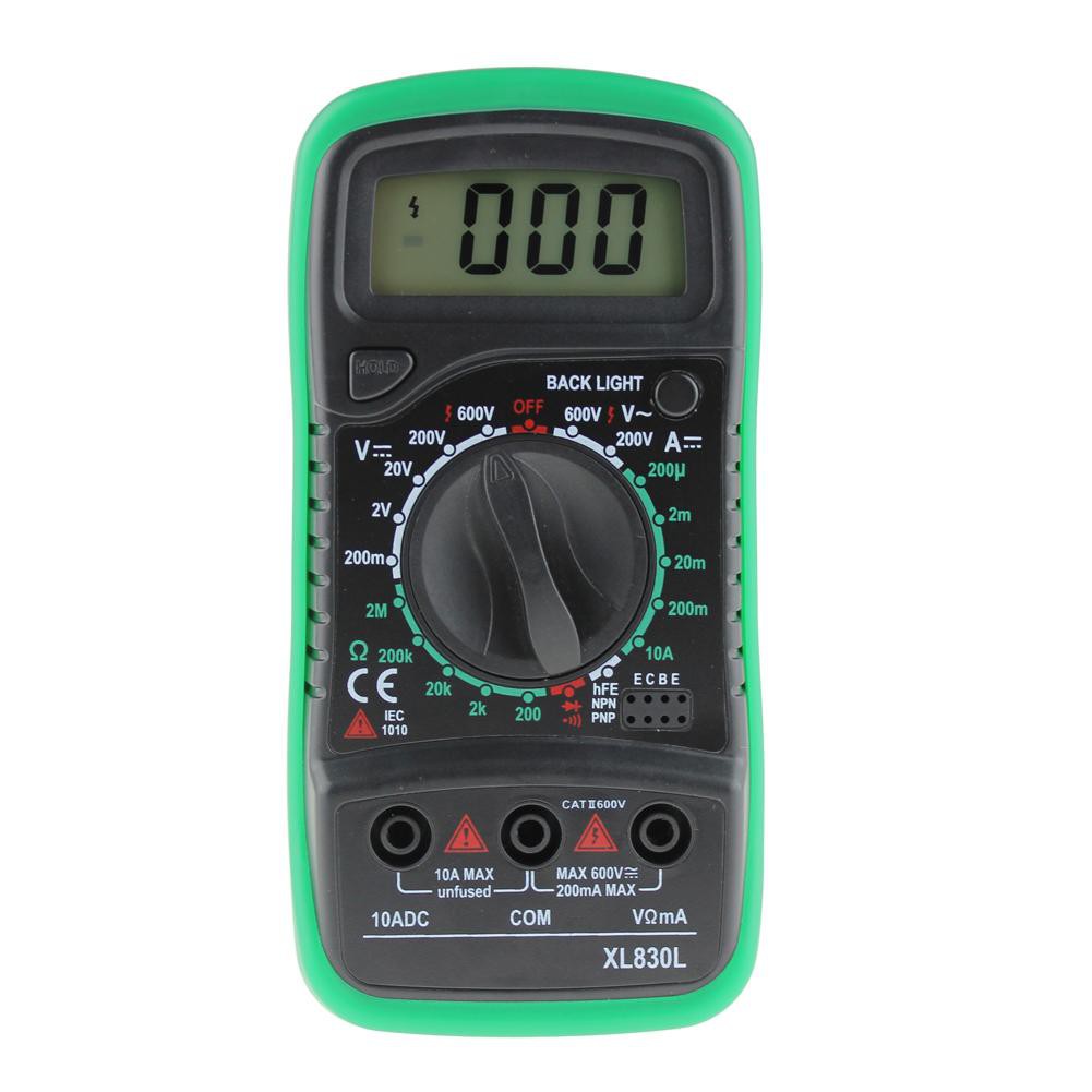 Professional XL830L Digital Multimeter Voltmeter Ammeter AC DC OHM Volt