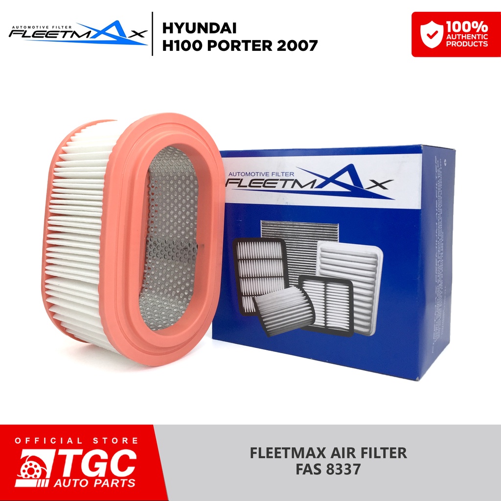 Fleetmax Air Filter / Air Cleaner Hyundai H100 Porter 2007 2016