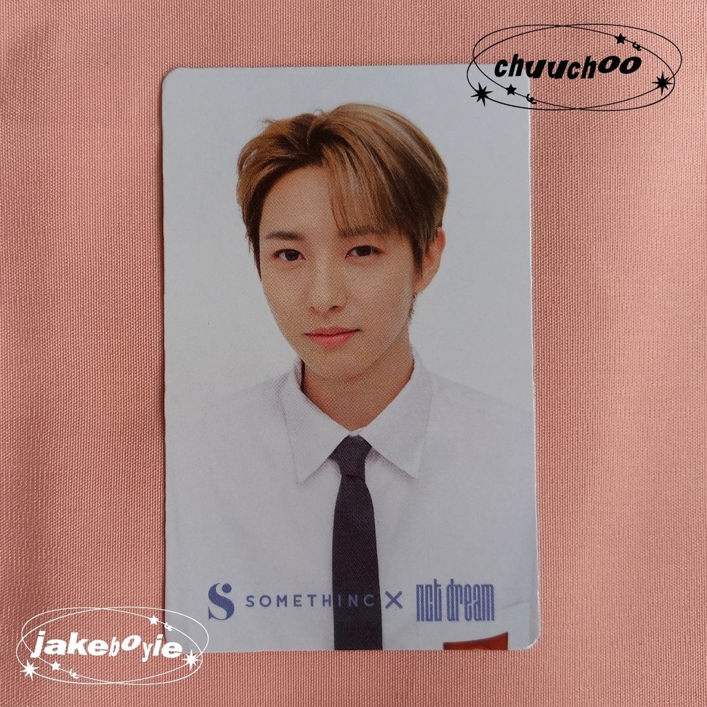 Official NCT Dream x Somethinc Jeno Renjun Pc Photocard Shopee
