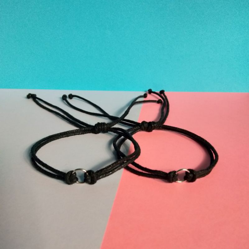 [1 PAIR] Wannaone Power Of Destiny Korean Simple Handmade Adjustable