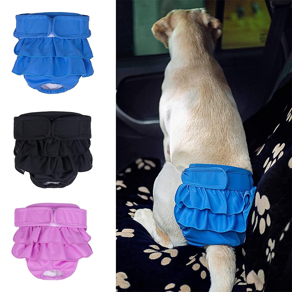 Washable Female Dog Diapers Reusable Female Dog Diapers Highly