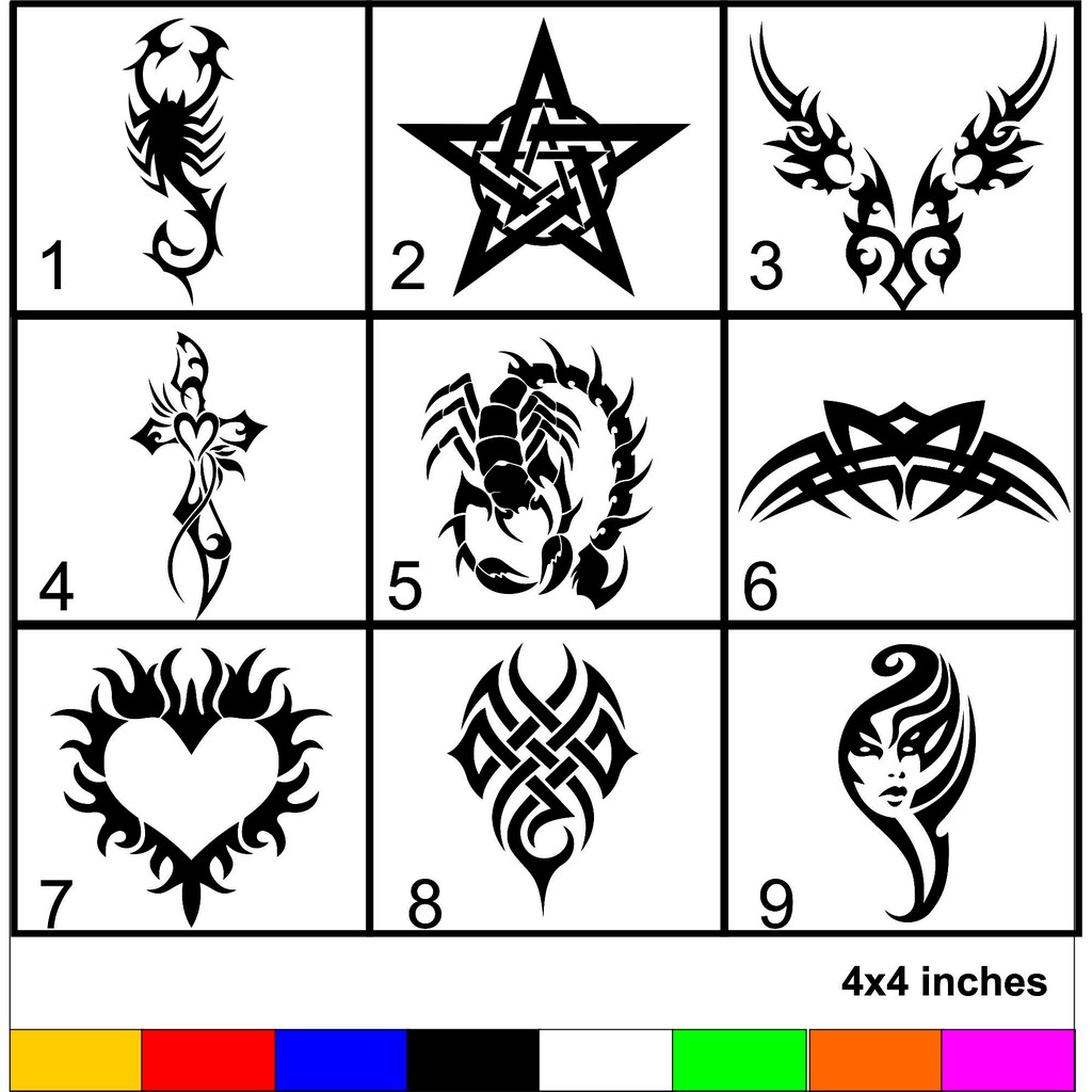 Tribal Motorcycle/Car Decals Shopee Philippines