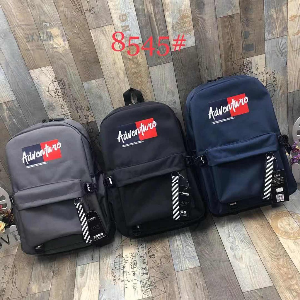 Korean backpack Men's(ADVENTURE) Shopee Philippines
