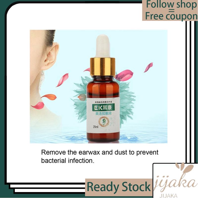 Ear Cleansing Drops Care Antibacterial Liquid Solution Earwax Remover