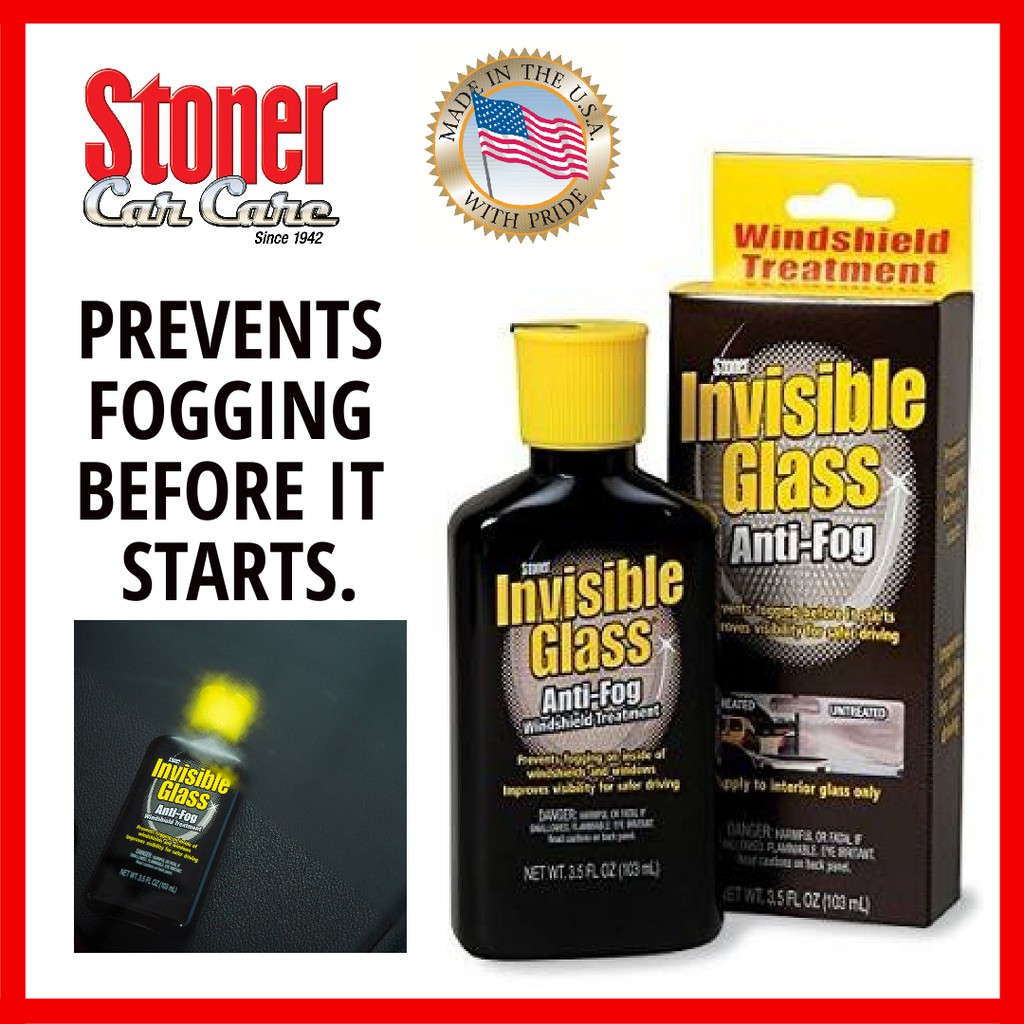 Stoner Invisible Glass AntiFog Windshield Treatment Shopee Philippines