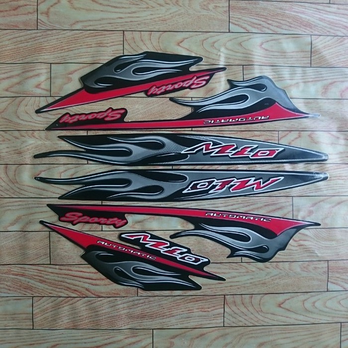 MIO Sporty 06 BLACK Stock Decal/Sticker Shopee Philippines