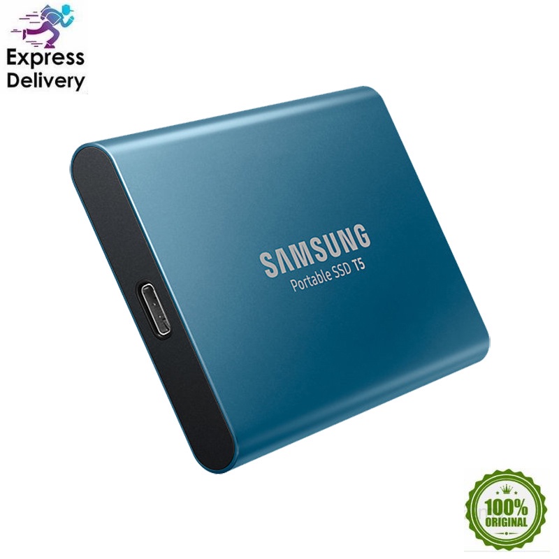 SAMSUNG T5 External SSD 1TB USB3.1 Gen2 (10GBps) 500GB Hard Drive