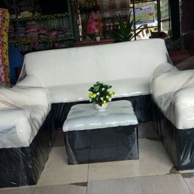 SOFA SET (black&white) Shopee Philippines