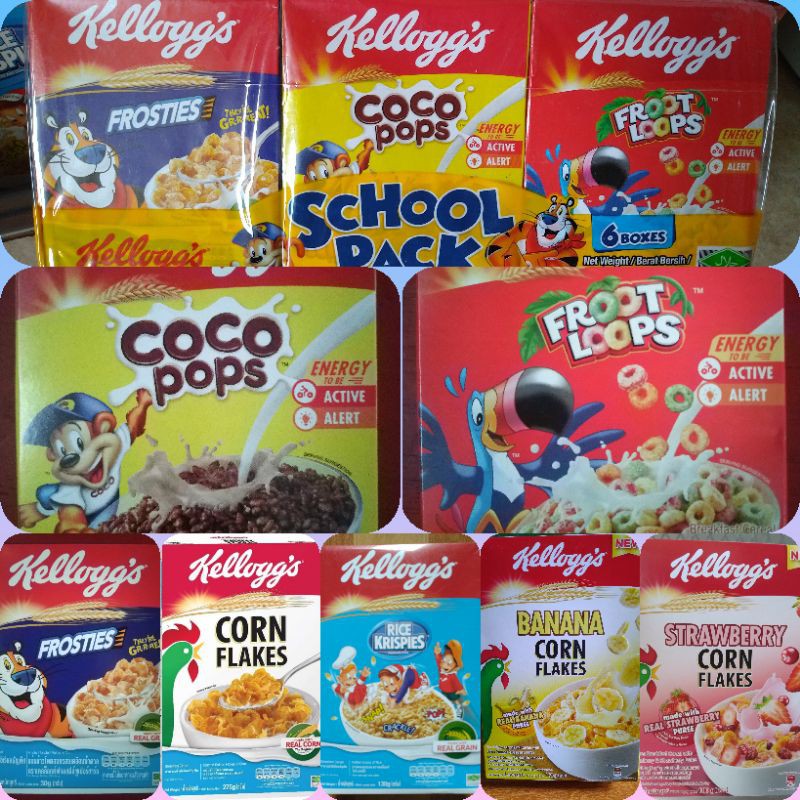 Kelloggs Breakfast Cereals On Sale Small Variants (Aug 2022 Expiry Date